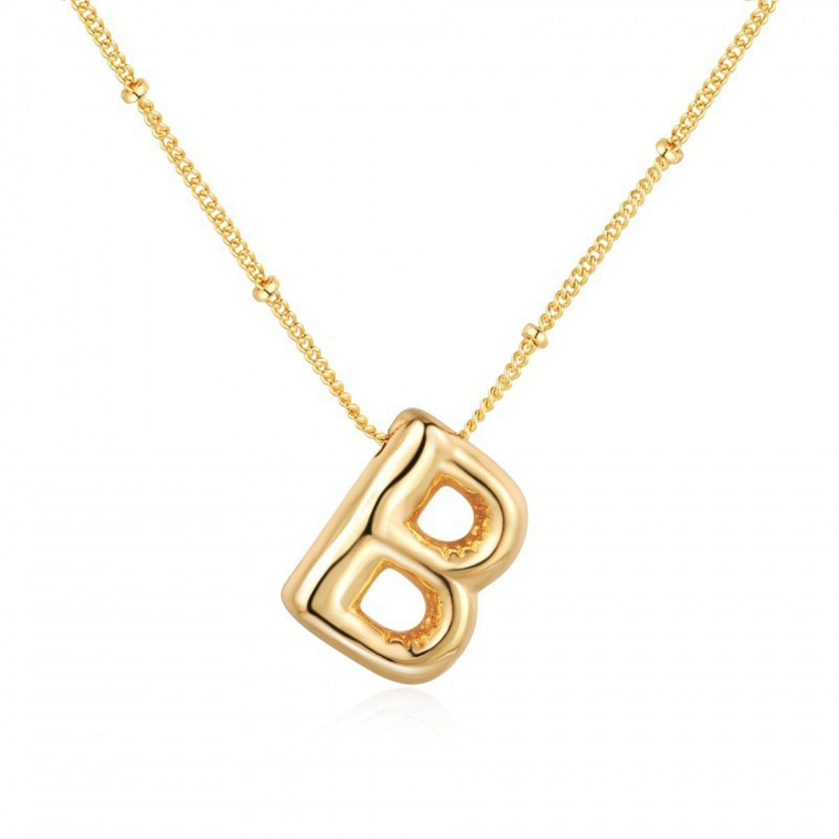 Bubble Letter Necklace