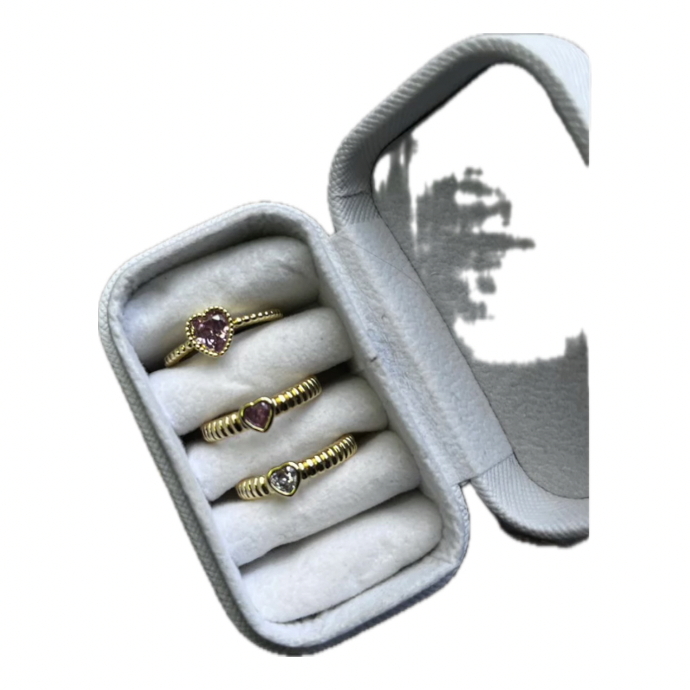 Golden Heart Ring