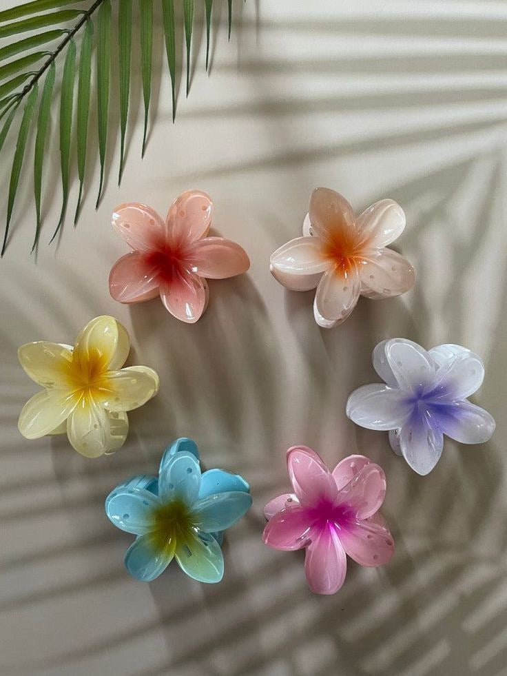 Flower mini Hair Clip