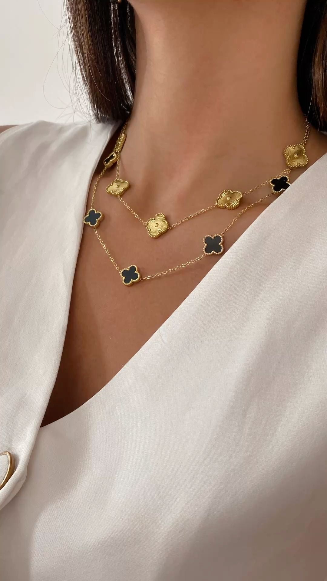 Van Cleef Clover Necklace