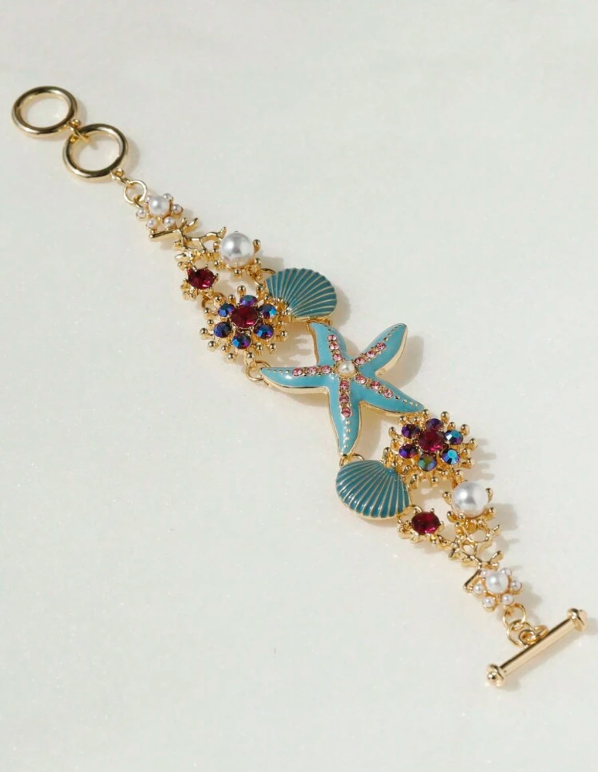 Starfish Blue Bracelet