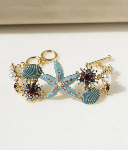 Starfish Blue Bracelet