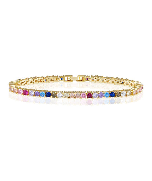 Colored Tennis Bracelet -mini size