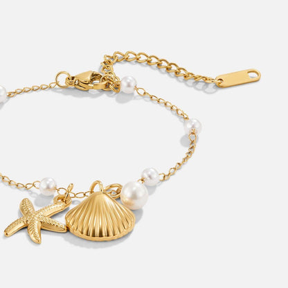 Aria Shell Charms Bracelet