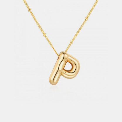 Bubble Letter Necklace