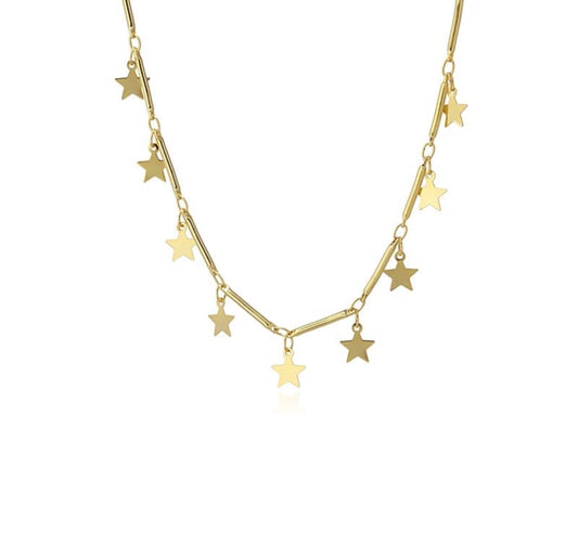 Star Drop Necklace