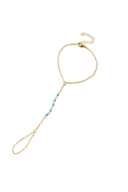 Turquoise Hand Chain