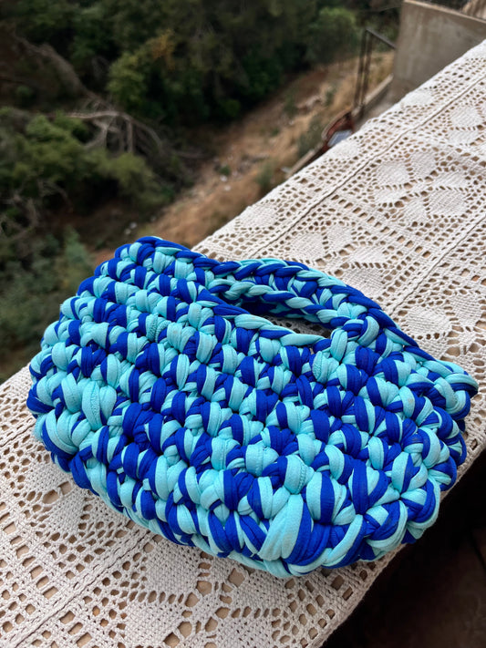 Lagoon Crochet Bag