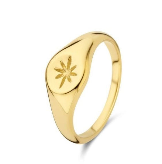 Star signet Ring