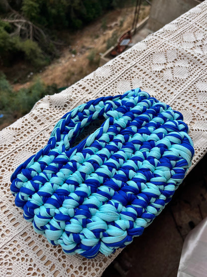 Lagoon Crochet Bag