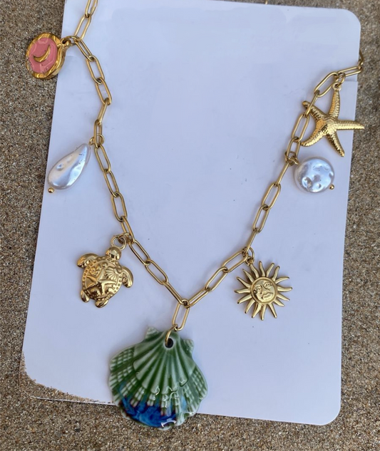 Shorea Charms Necklace