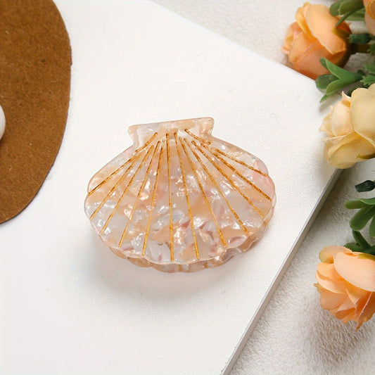 Seashell hair clip
