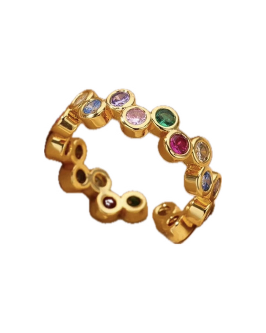 Bubble Colored Ring
