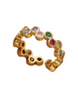 Bubble Colored Ring