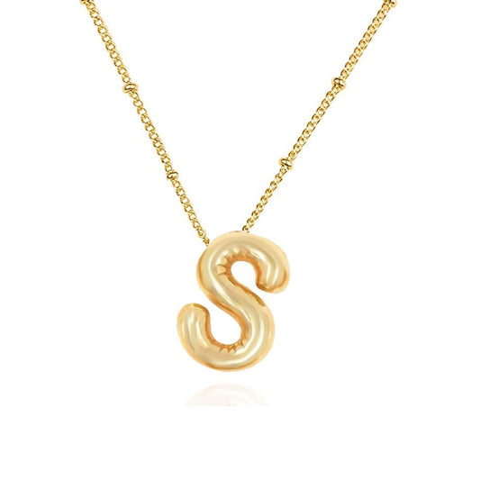 Bubble Letter Necklace
