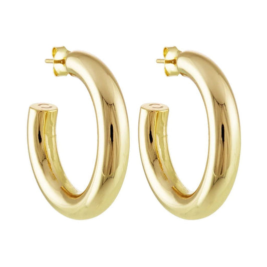 Spiral Hoop Earrings