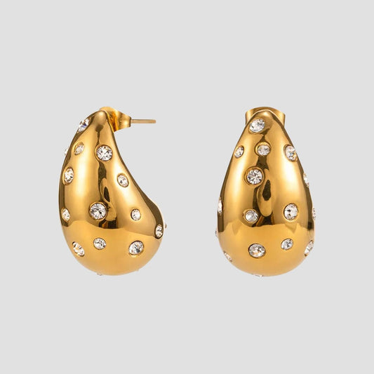 Bling Teardrop Earrings